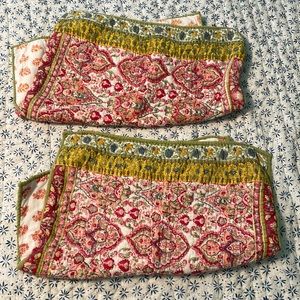 Pottery Barn shams - pair.